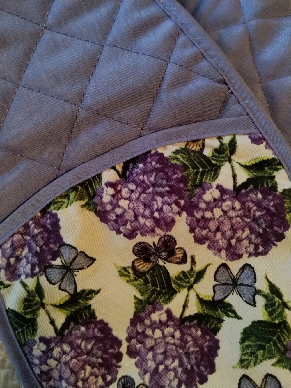 Gold Coast lavender quilted
